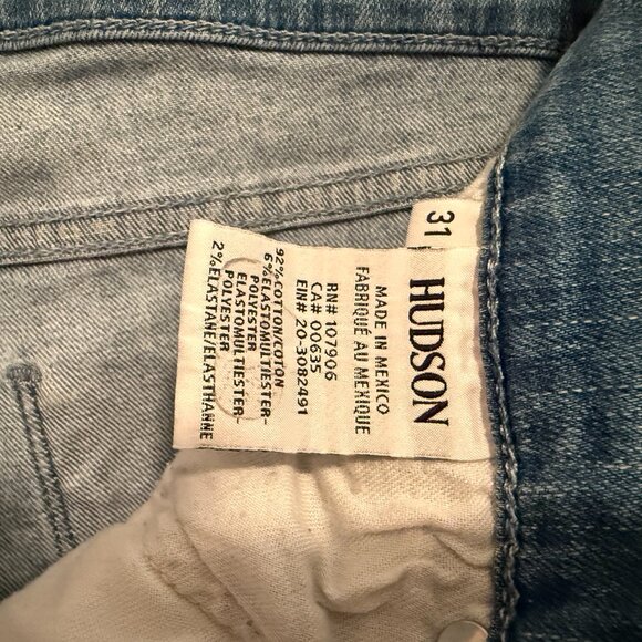 Hudson Jeans Suzzi Midrise Ankle Skinny Jeans | Women's Size 31 - Picture 5 of 12